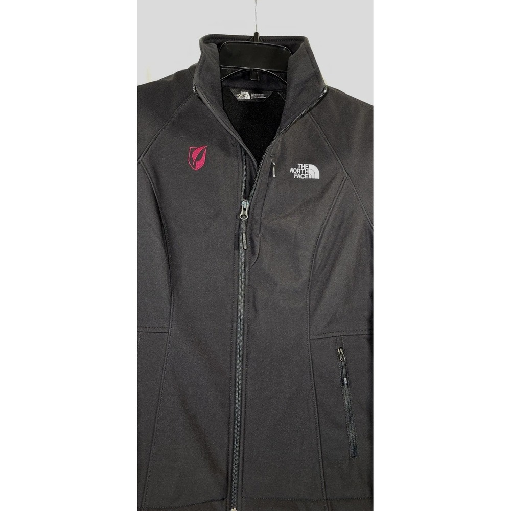The North Face Womens Apex Bionic Softshell Jacket Black Small Full Zip‎ Coat